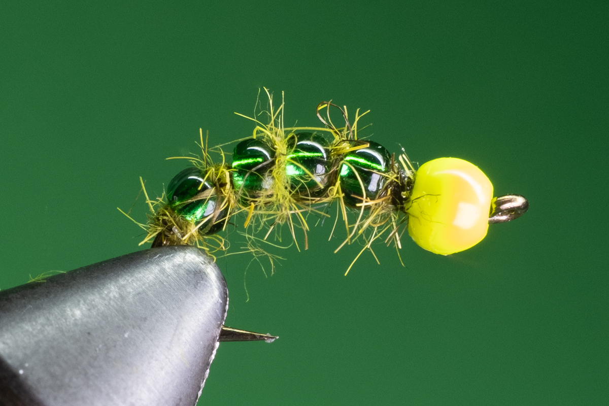 Green bead caddis